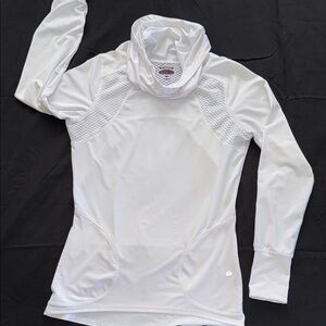 Bollé High Performance White Running/Jogging Athletic Top EUC S